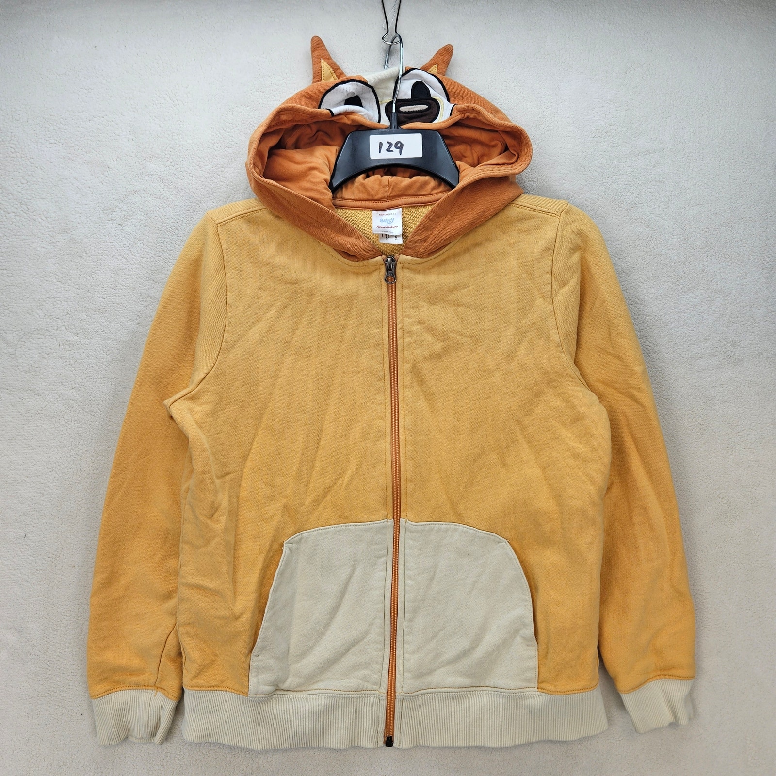 Hanna Anderson X Bluey Kids Size 12 Full Zip Up Hoodie W Stains